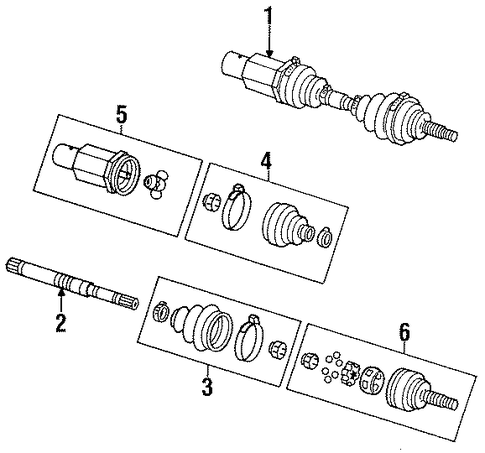 Monaco AXLE SHAFT