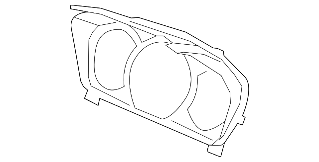 78155-S9V-A51 Деталь VISOR ASSY., METER
