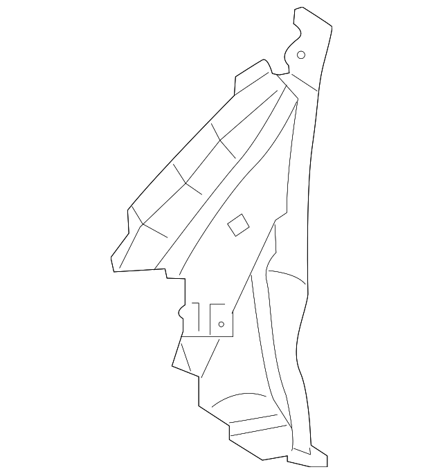 52822-53010 Деталь AIR DUCT, LEFT
