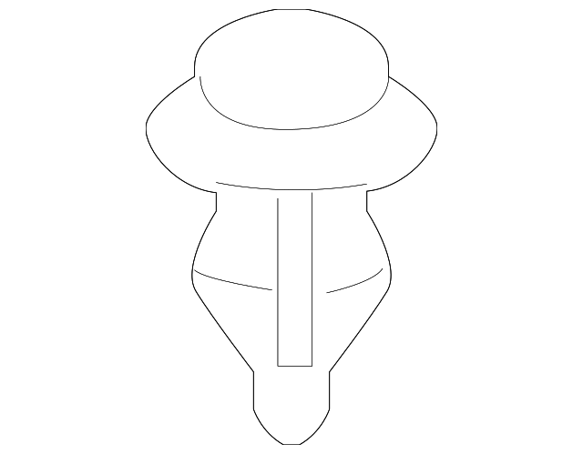 90467-05170 Деталь BUMPER BRACKET RETAINER CLIP, RIGHT