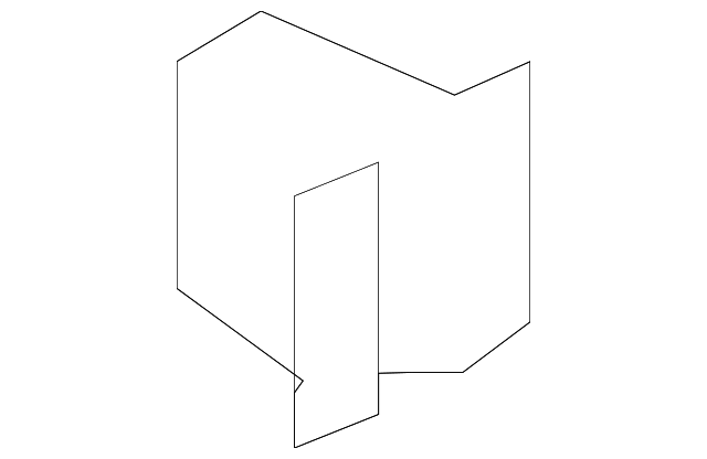 7629678J00 Деталь UPPER QTR TRIM RETAINER CLIP, RIGHT
