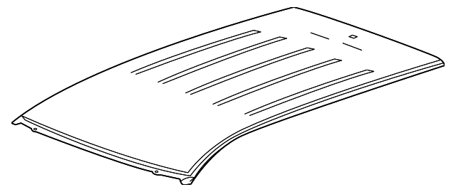 20851313 Деталь ROOF PANEL