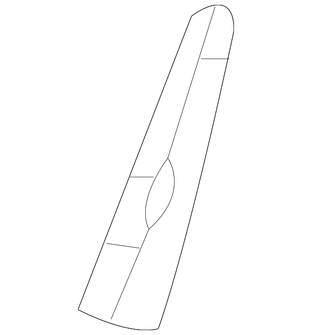 5030266AB Деталь EXTENSION, RIGHT