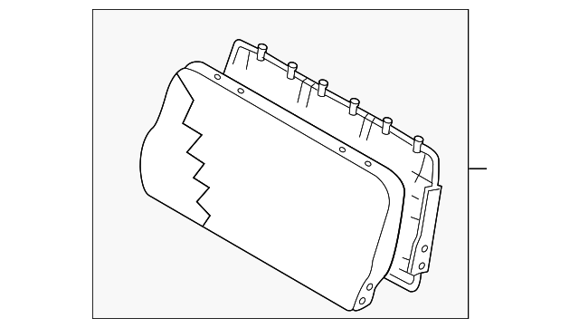 89600-5Z000 Деталь SEAT BACK ASSY