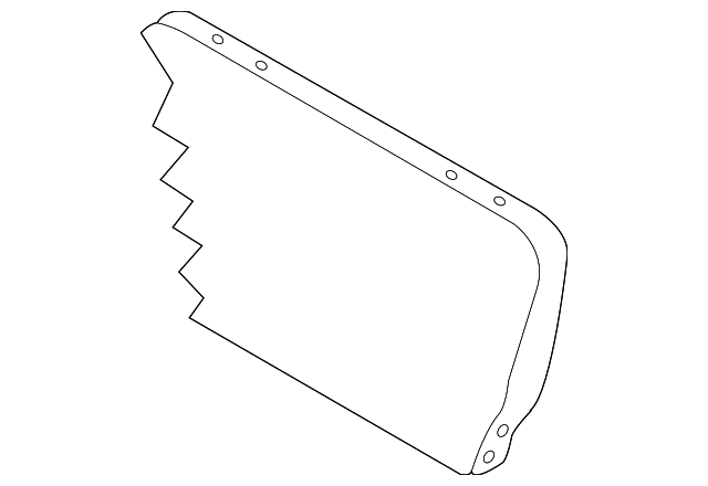 89620-5Z000 Деталь SEAT BACK COVER