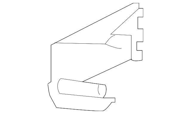 89505-5Z000 Деталь HINGE COVER, LEFT