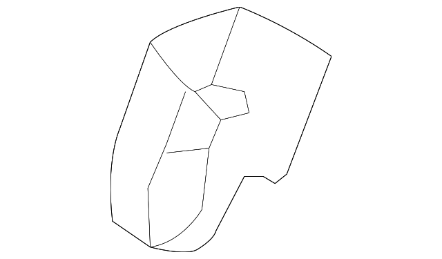 89556-5Z002 Деталь HINGE COVER, LEFT