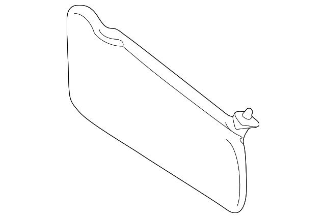 5M6Z-7804104-AAA Деталь SUNVISOR, RIGHT
