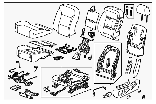23238522 Деталь SEAT ASSY