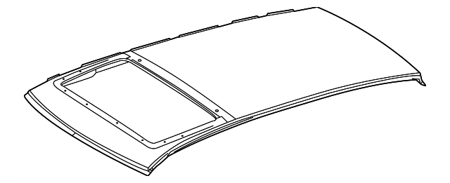 211-657-03-09 Деталь ROOF PANEL