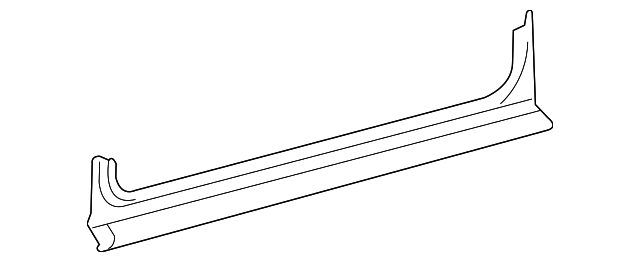 68009196AA Деталь SILL PANEL, RIGHT
