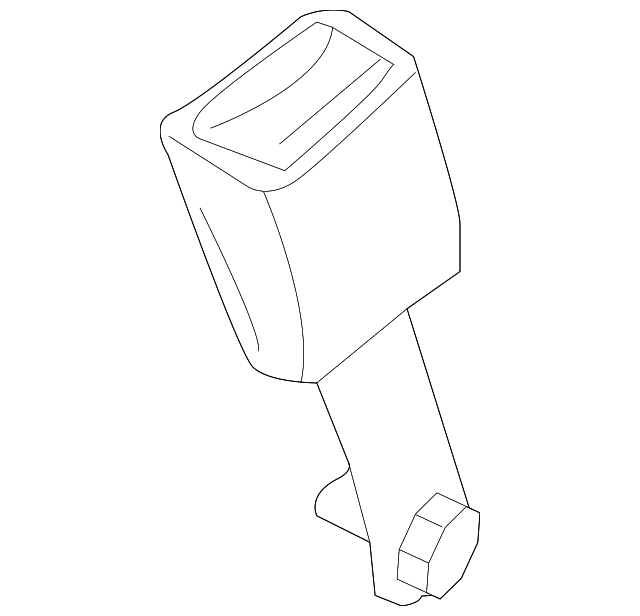 86842-CD000 Деталь BUCKLE, LEFT