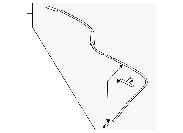 86655FJ700 Деталь WASHER HOSE