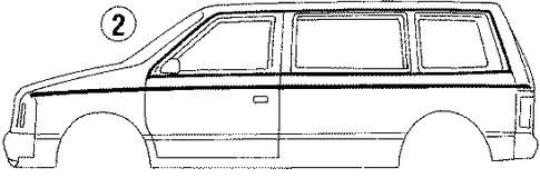 Grand Caravan STRIPE TAPE 2