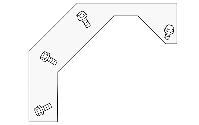MD009494 Деталь COVER BOLT