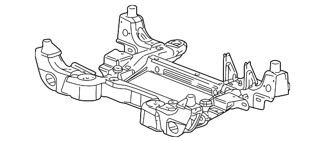25767292 Деталь ENGINE CRADLE