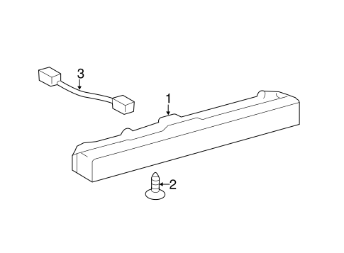 Camry HIGH MOUNTED STOP LAMP