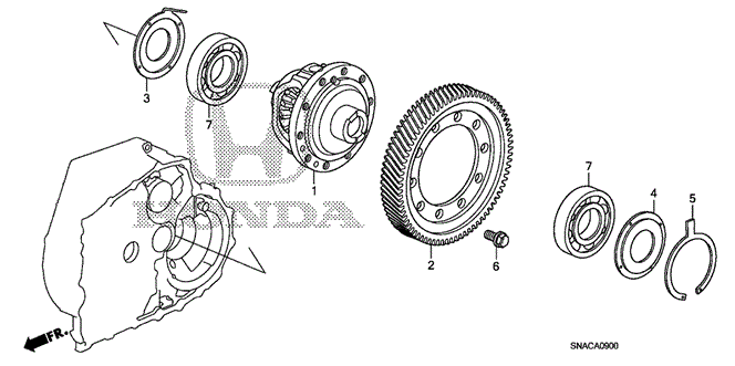 CIVIC SEDAN AT DIFFERENTIAL