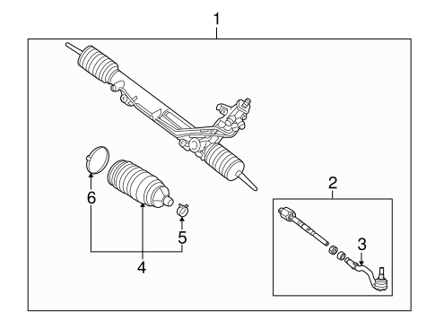 X6 STEERING GEAR & LINKAGE 2