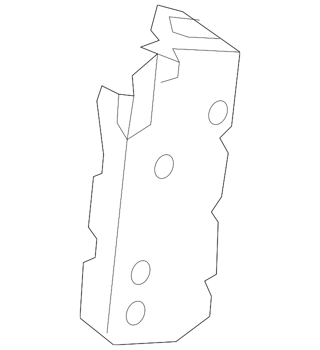 209-640-06-48 Деталь OUTER BRACKET, RIGHT