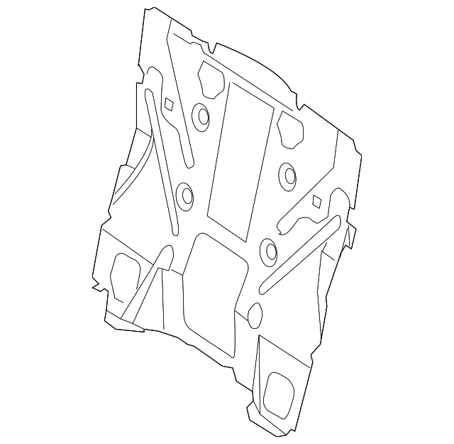 209-640-05-60 Деталь PARTITION PANEL