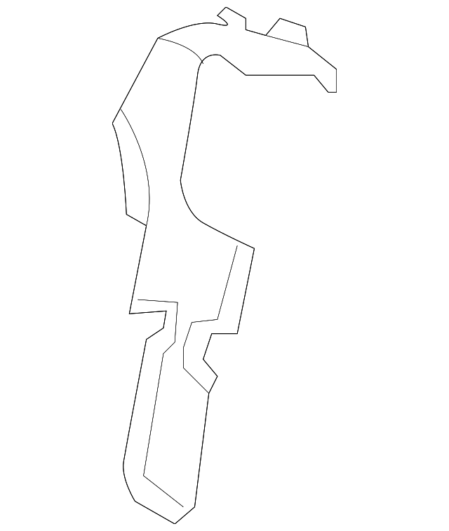 209-640-10-31 Деталь SIDE BRACKET, RIGHT