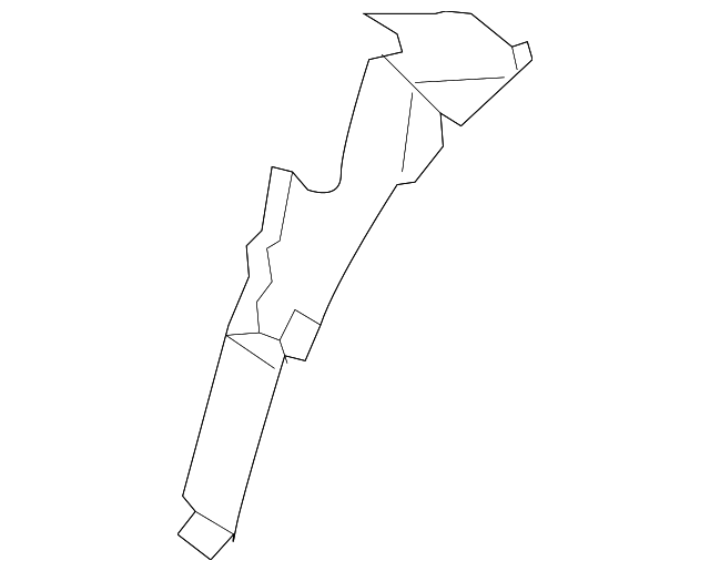209-640-09-31 Деталь SIDE BRACKET, LEFT