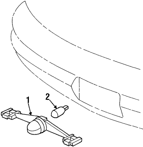 Sebring LICENSE LAMPS