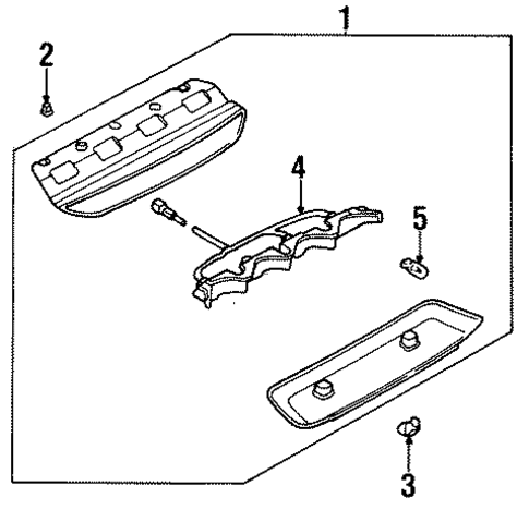 Legacy HIGH MOUNTED STOP LAMP