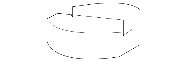 1CJ57DX9AD Деталь KNOB, LEFT