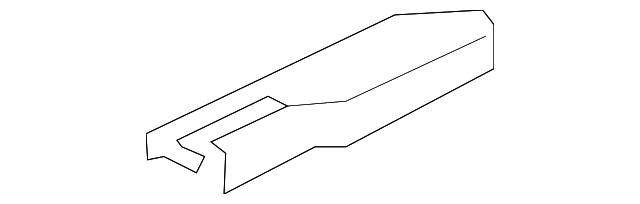 52107348340 TRACK END COVER, RIGHT
