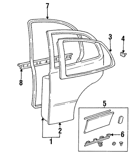 GS300 DOOR & COMPONENTS 2