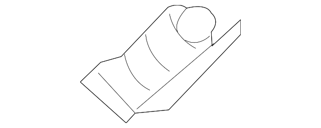 802D5-3TA0A Деталь CORNER COVER, LEFT