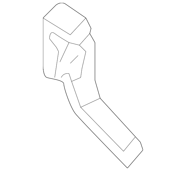 8K9-945-568 Деталь SUPPORT, RIGHT