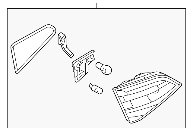 8K9-945-094-A Деталь LAMP ASSY, RIGHT