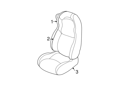 Viper FRONT SEAT COMPONENTS 2