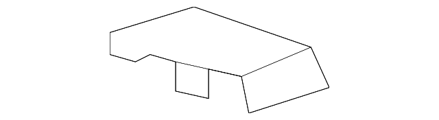 15901652 Деталь INNER COVER, RIGHT