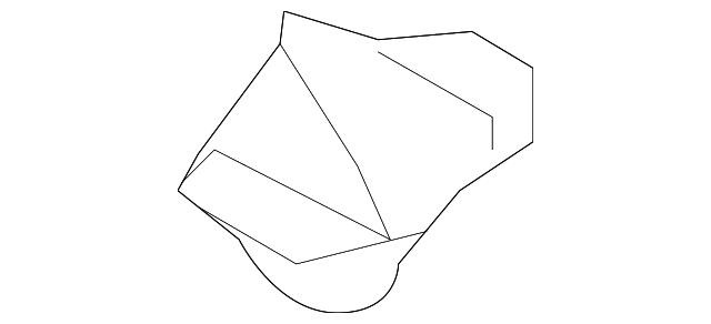 68048403AA Деталь RADIATOR LOWER INSULATOR