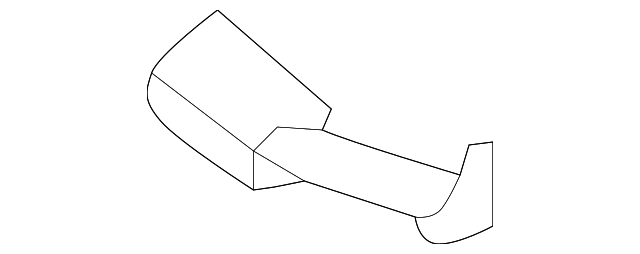 88842-1PB3A Деталь OUTER BUCKLE, LEFT