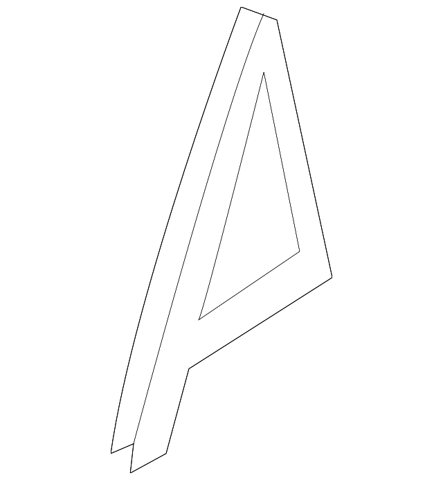 83840-2E000 Деталь CORNER COVER, RIGHT