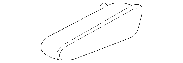 12386415 Деталь ARMREST, RIGHT