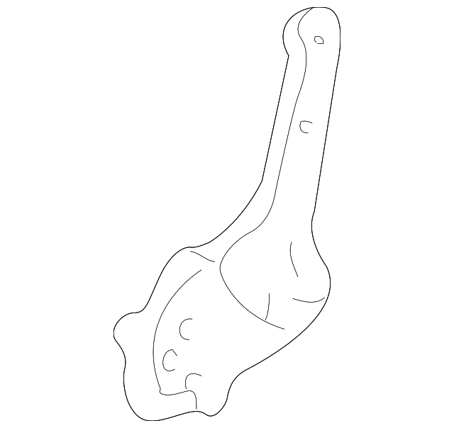 12386293 Деталь RECLINER, LEFT