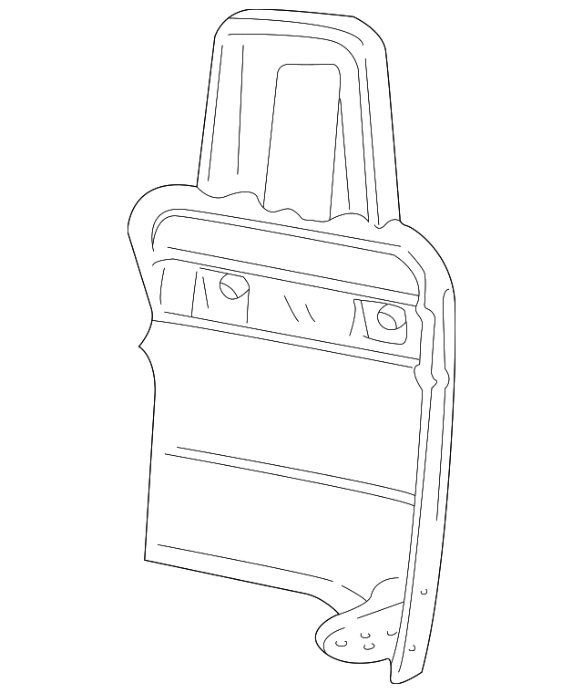 12386341 Деталь SEAT BACK FRAME, LEFT