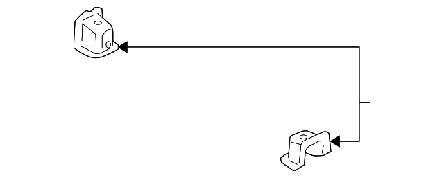 BP4K-54-630A Деталь CROSSMEMBER BRACKET, LEFT