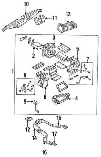 MPV FRONT HEATER UNIT