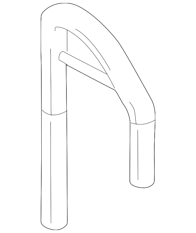 54-61-8-401-335 Деталь ROLL BAR, LEFT