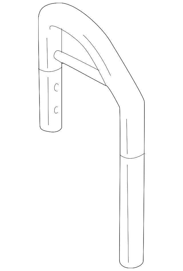 54-61-8-401-336 Деталь ROLL BAR, RIGHT