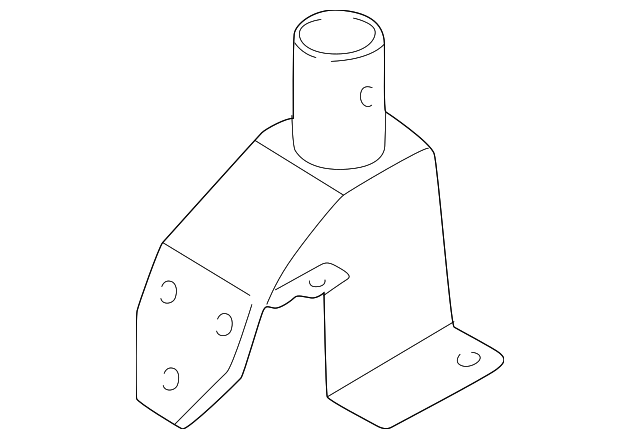 54-61-8-401-338 Деталь SUPPORT BRACKET, RIGHT