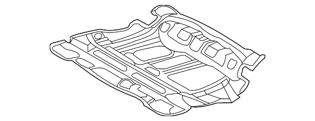 58211-48910 Деталь CENTER FLOOR PAN