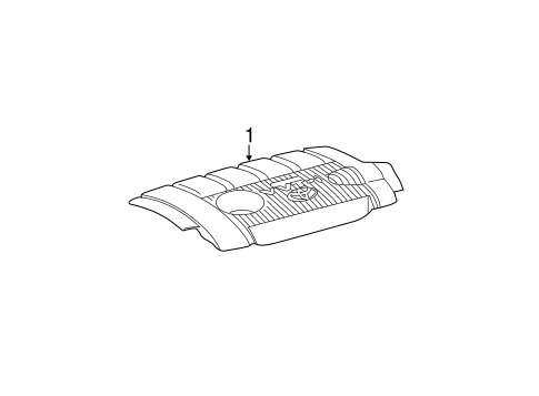Camry ENGINE APPEARANCE COVER